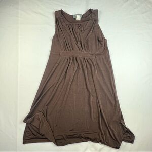 Portocruz -Medium -Women’s dress - Style 15268 - brown shimmer dress/beach cover